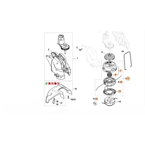 STIHL  Głowica kosząca AutoCut C 3-2 4009 710 2106
